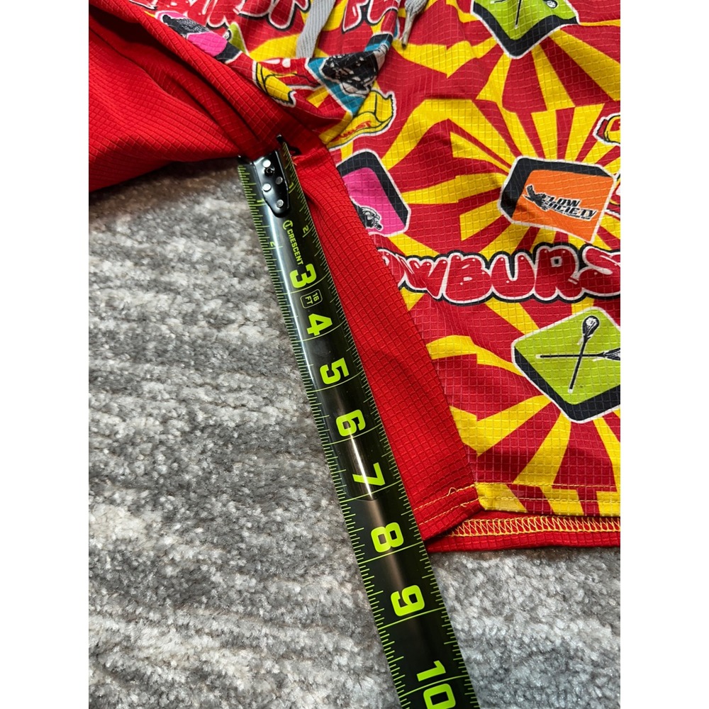 Flow Society Lacrosse Shorts Youth XS All Over Print Flowburst Graphic Athletic - Picture 5 of 8